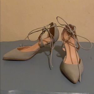 JG tie up heels